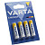 Батарейка AAA мизинчиковая Varta Energy (4 штуки в упаковке, 4103213414)