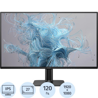 Монитор 27" Philips 27E2N2100 чёрный