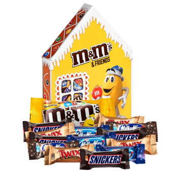 Шоколадные конфеты M&M's Дом ассорти 236 г