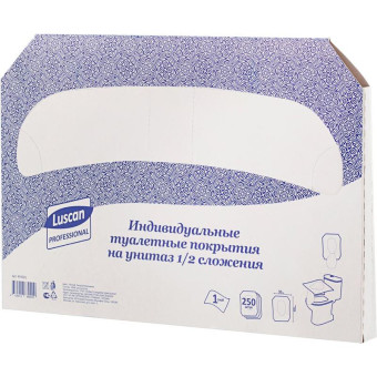 Одноразовые покрытия на унитаз Luscan Professional (250 штук в упаковке)