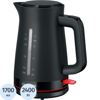 Чайник электрический Bosch TWK3M123 чёрный