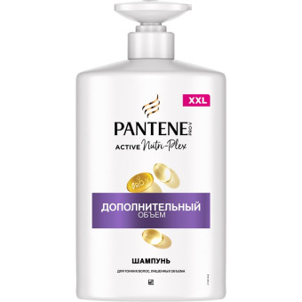 Шампунь Pantene Pro-V Дополнительный объём для окрашенных/тонких и  повреждённых волос 900 мл