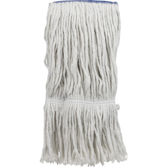 Насадка МОП Кентукки веревочная хлопок 76х13.5 см белая