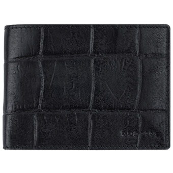 Бумажник мужской Bugatti Nevio из натуральной кожи черного цвета (49591001)