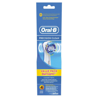 Насадки для электрических зубных щеток Oral-B Precision Clean EB20 (4 штуки в упаковке)