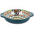 Салатник фарфоровый Nouvelle Home Arabesque 1200 мл разноцветный 6 штук в упаковке (0860015)