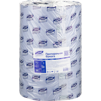 Протирочная бумага Luscan Professional голубая (360 метров в рулоне)