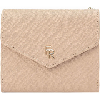 Кошелёк женский Fabretti из натуральной кожи бежевого цвета  (Q250016S-13)