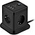 Сетевой фильтр Cablexpert Tower на 4 розетки 2 метра + 3 USB (TWR-4-U3-B-2)