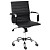 Кресло офисное TetChair Urban-Low черное (искусственная кожа, металл)