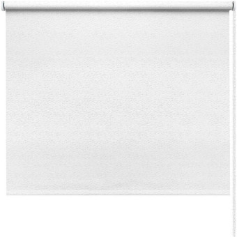 Рулонная штора Морзе белая (620x1600 мм)
