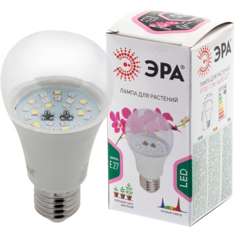 Фитолампа Эра FITO-11W-Ra90-E27 полного спектра 11 Вт E27