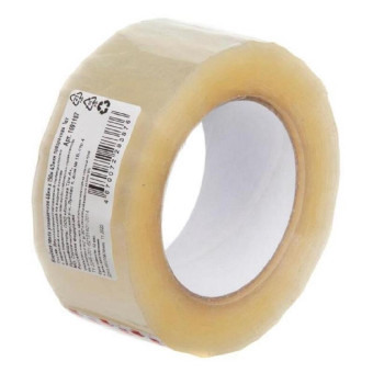 Клейкая лента упаковочная 48 мм х 150 м 43 мкм прозрачная