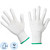 Перчатки рабочие защитные Gward Touch нейлоновые белые (13 нитей, 13  класс, размер М, 12 пар упаковке)