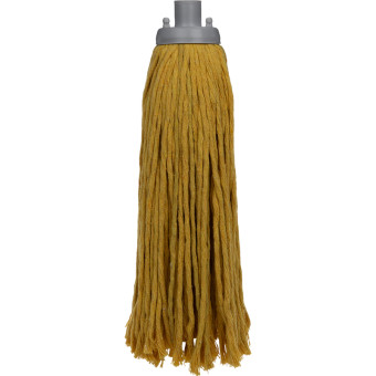 Насадка МОП веревочная A-VM Алабама хлопок/полиэстер 30 см 250 г желтая