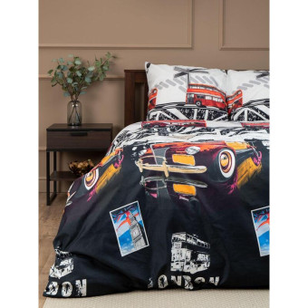 Постельное белье Amore Mio Bridge 92917 (2-спальное, микрофибра)