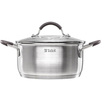 Кастрюля TalleR 11022 2 л нержавеющая сталь с крышкой