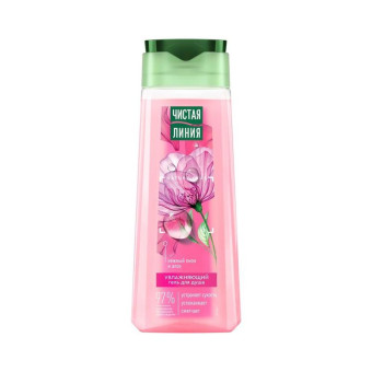 Гель для душа Чистая Линия Увлажняющий пион и алоэ 250 мл