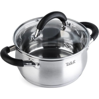 Кастрюля TalleR 11043 1.5 л нержавеющая сталь с крышкой