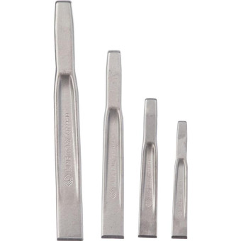 Набор зубил в лотке, усиленные, 4 предмета KING TONY (11104PR10)