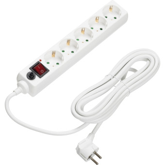 Сетевой фильтр BigTech CD5-5W15 на 5 розеток 5 метров