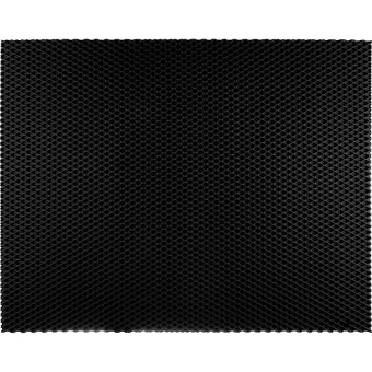 Коврик входной (придверный) ячеистый (ромб) грязезащитный 68x83 см  чёрный