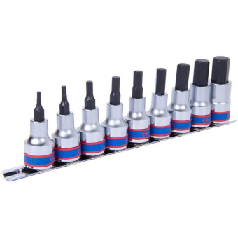 Набор головок King Tony 3-14 мм 1/2" 9 предметов (4110PR10)