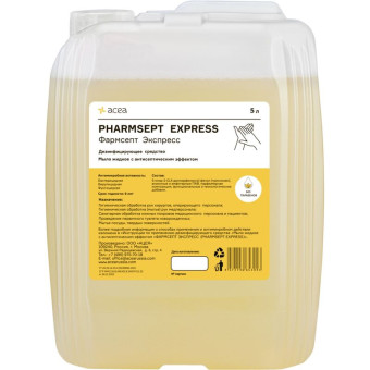 Мыло дезинфицирующие Acea Фармсепт Экспресс с антисептическим эффектом 5 л