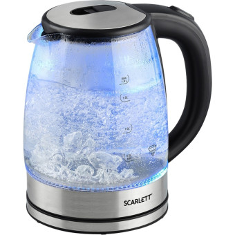 Чайник электрический Scarlett SC-EK27G70 серебристый