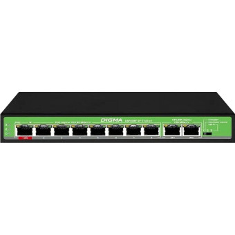 Коммутатор Digma DSP208F-2F-T120 V1