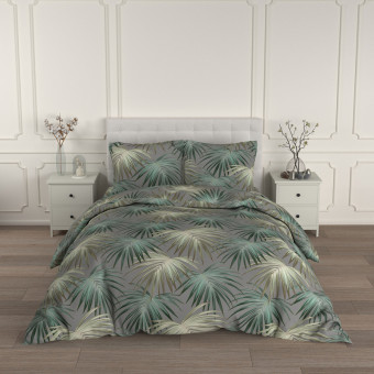Постельное белье Для Snoff Пальма (евро, сатин)