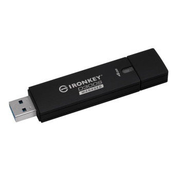 Флеш-память Kingston IronKey D300 Serial 4 Гб USB 3.1 (IKD300S/4)