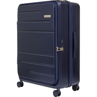 Чемодан Fabretti размер XL 110 л из поликарбоната синий