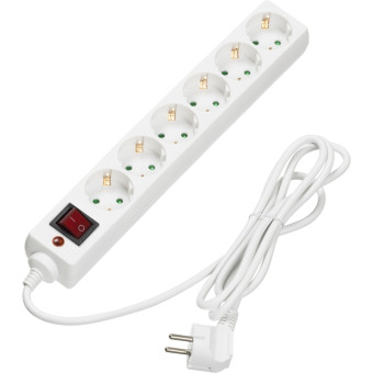 Сетевой фильтр BigTech CD6-1,8W1 на 6 розеток 1.8 метра
