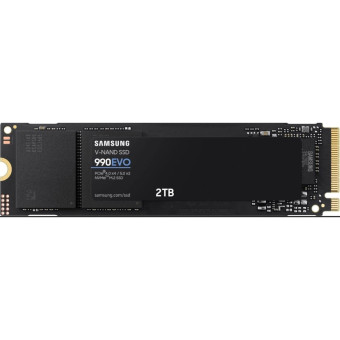 SSD накопитель Samsung 990 EVO 2Tb, M.2 2280, PCIe 4.0 x4 (MZ-V9E2T0BW)