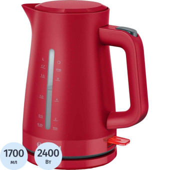 Чайник электрический Bosch TWK3M124 красный