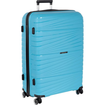 Чемодан Polar размер XL 105 л из полипропилена синий