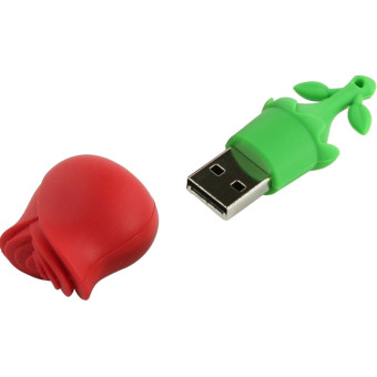 Флешка USB 2.0 32 ГБ Smartbuy Wild Series Роза (SB32GBRose)