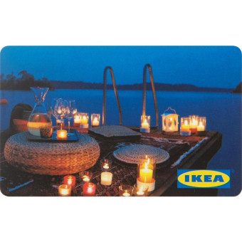 Карта подарочная IKEA номиналом 3000 рублей