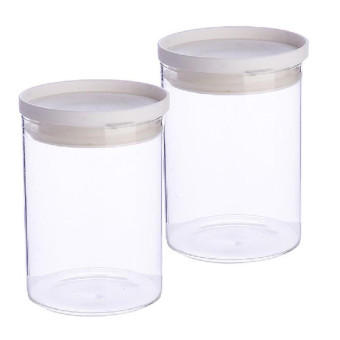 Банки для сыпучих продуктов Mayer&Boch стеклянные 2 штуки 0.62 л