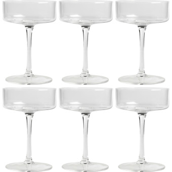 Набор бокалов для коктейлей MGline 180 мл (6 штук в упаковке)