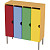 Шкаф для одежды МЦ-233-4 (разноцветный, 1108х439х1305 мм)