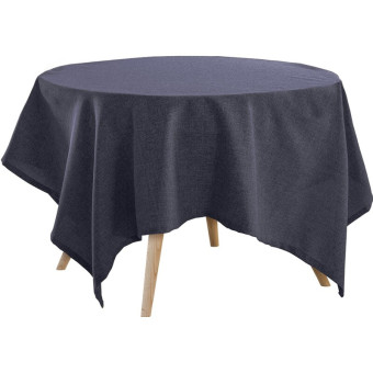 Скатерть на стол прямоугольная Волшебная Ночь Рогожка 165х200 см полиэстер темно-синяя