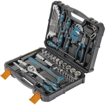 Набор инструмента автомобильный Bort BTK-83 1/2''1/4" в чемодане 83 предмета для дома (93418453)