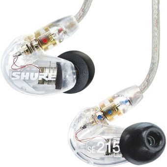 Наушники Shure SE215-CL прозрачные