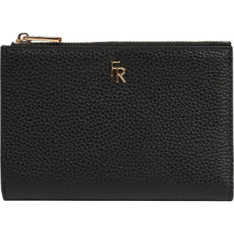 Обложка для паспорта и карт Fabretti натуральная кожа черная (QPC12D-2)