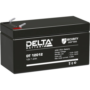 Батарея для ИБП Delta DT 12012 12 В 1.2 А·ч (4614010040004)