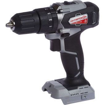 Дрель-шуруповёрт ударная аккумуляторная Интерскол ДАУ-13/18ВК  бесщеточная без АКБ и ЗУ в кейсе (573.0.0.70)