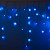 Гирлянда светодиодная уличная Neon-Night Айсикл бахрома синий свет 76 светодиодов (2.4х0.6 м)