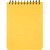 Блокнот Attache Bright colours A6 60 листов желтый в клетку на спирали  (105x155 мм)